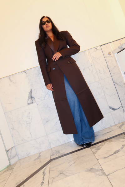 Adrienné Convertible Tuxedo Coat